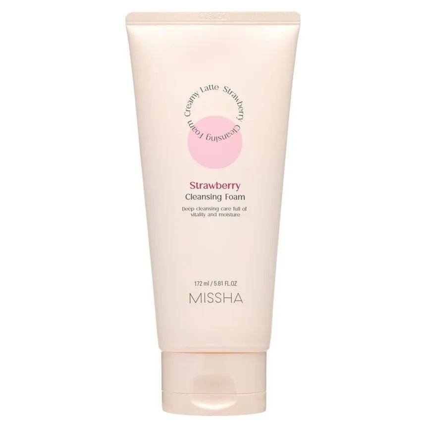 MISSHA Creamy Latte Cleansing Foam Green Tea